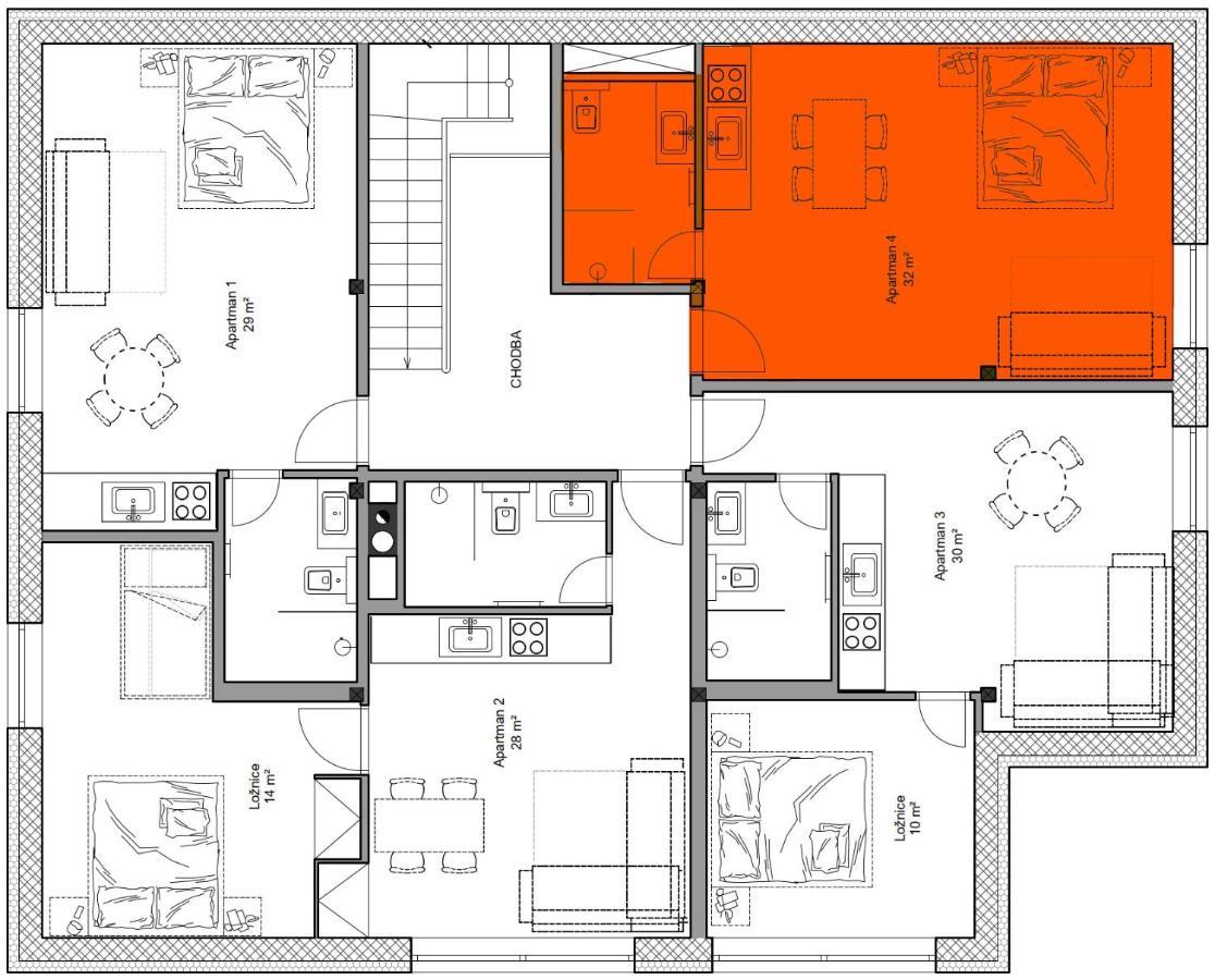 Apartmany Hacienda Bozi Dar Exterior photo